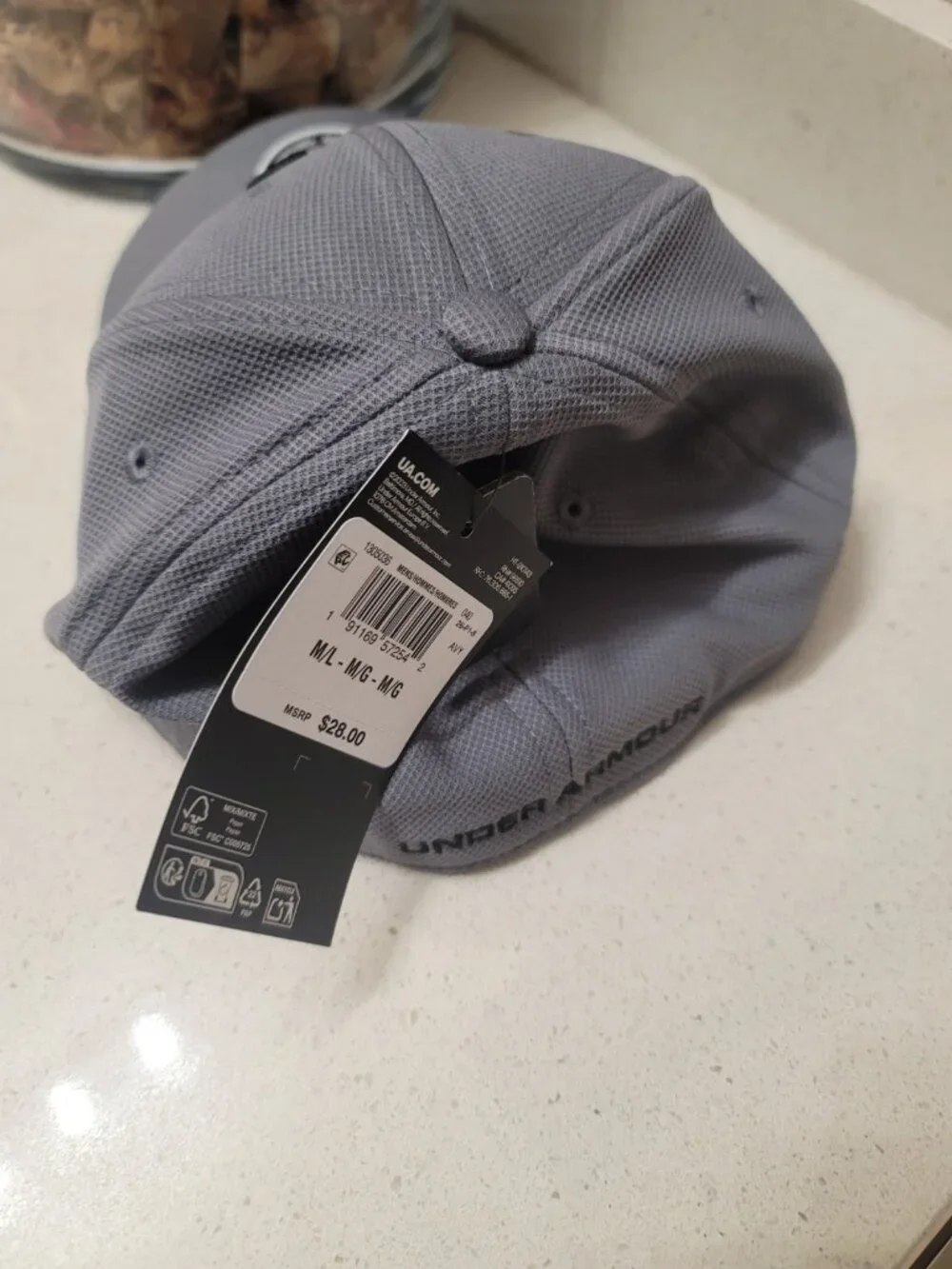 Under Armour Men's Blitzing 3.0 Cap M-L New NWT Gray